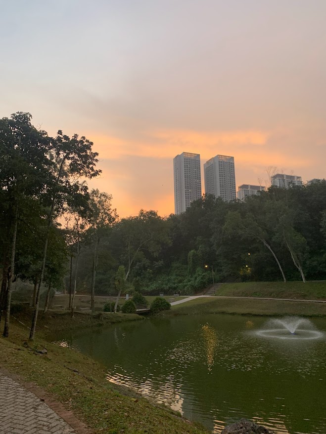 Mini Lake at Bukit Jalil Recreational Park