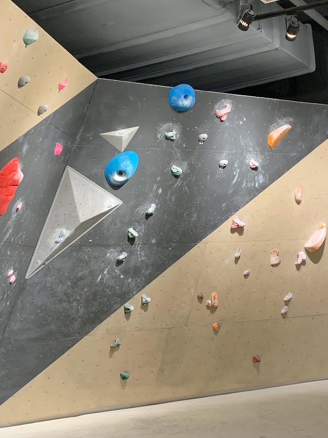 Climbing walls at BUMP Bouldering Jaya One