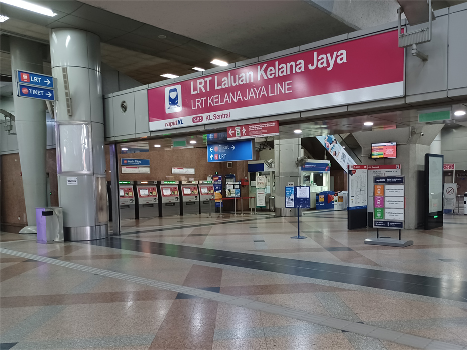 Kuala Lumpur Train Map