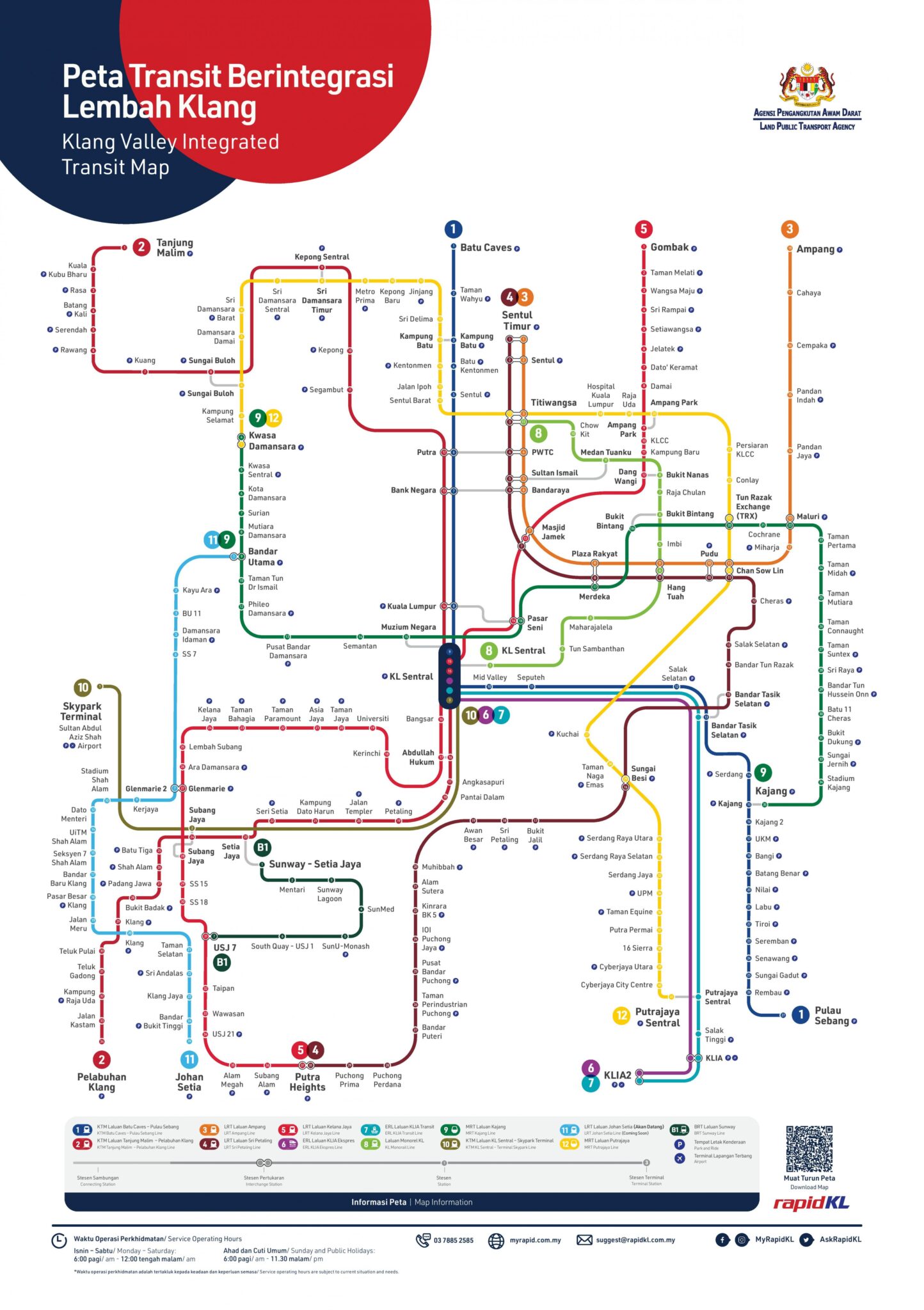 Kuala Lumpur Train Map: Navigate it Stress-Free! (2025)