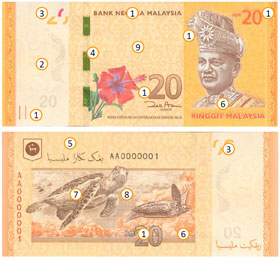 malaysia ringgit 20