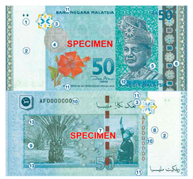 malaysia ringgit 50